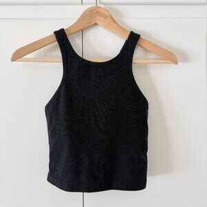 Beyond Yoga Spacedye Studio Cropped Tank Darkest Night